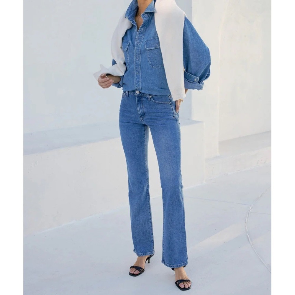 AYR The Hangout 28S Merci Beaucoup Medium Wash Bootcut Flare Jeans